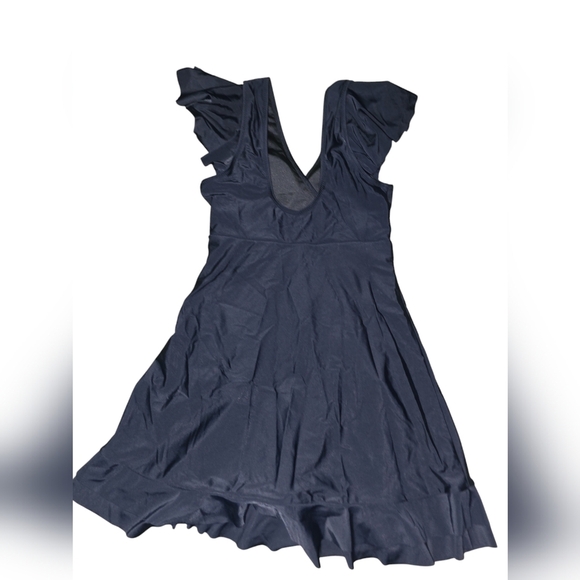 Elegant Black Women's Swim One Piece - Picture 3 of 4